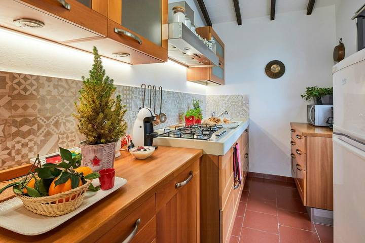 Ferienhaus mitten im Grünen mit Blick auf Gubbio in Gubbio, Umbrien