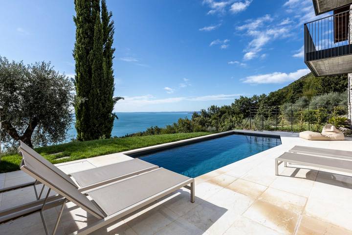Villa für 5 Personen, mit Seeblick und Garten am Gardasee - 3