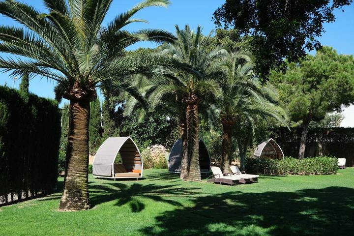 Hôtel pour 3 personnes, avec piscine et jardin ainsi que sauna et jacuzzi à Palmanova (Espagne) - 4