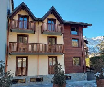 Cottage pour 2 personnes, avec terrasse, animaux acceptés à Bardonnèche