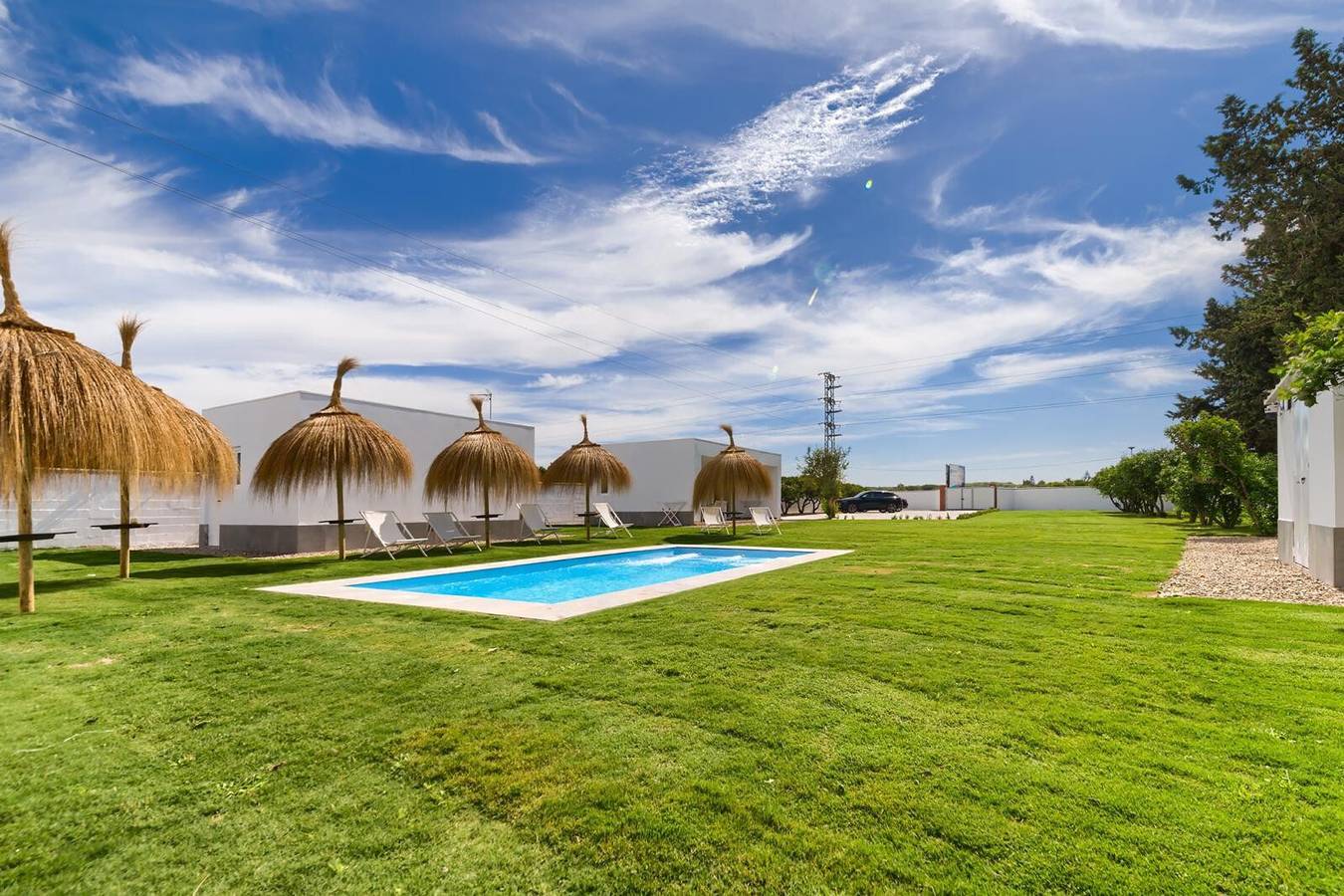 Villa "Los Naranjos - sólo mayores de 25 años" con Piscina privada, Wi-Fi y aire acondicionado in Chiclana de la Frontera, Costa de la Luz