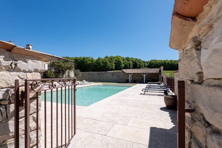 Appartement de vacances pour 7 personnes, avec Jardin