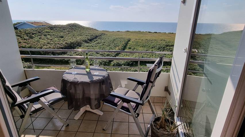 Vacation rental for 2 people, with balcony in Sylt