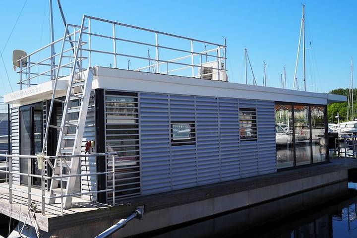 Hausboot für 3 Personen, mit Terrasse, kinderfreundlich in der Mecklenburger Bucht - 4