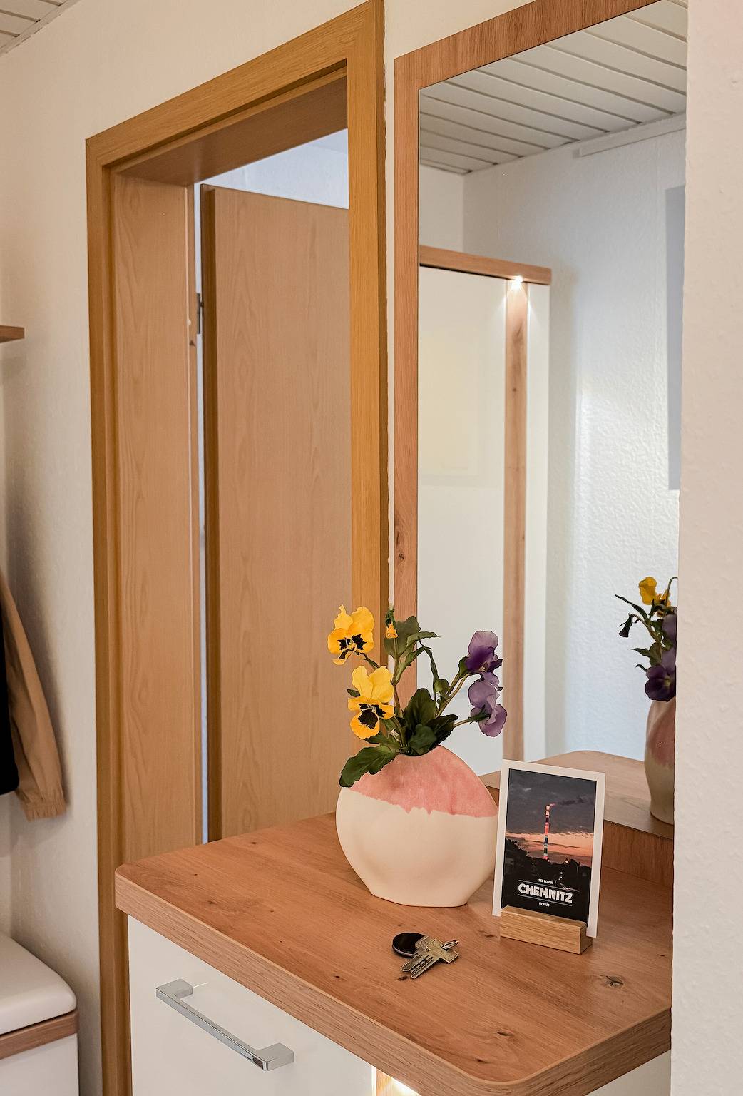 Apartamento entero, Apartamento 'Pleissennest' con Wi-Fi in Chemnitz, Chemnitz (region)