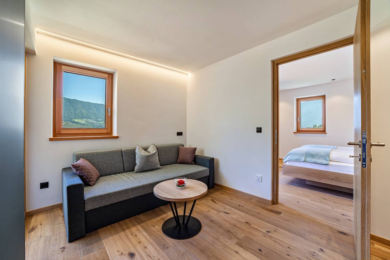 Appartement 'Huetterhof Langes' met uitzicht op de bergen, eigen terras en Wi-Fi, foto 10
