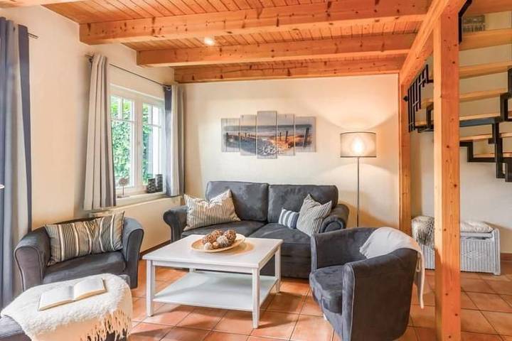 Ferienhaus für 6 Personen, mit Garten