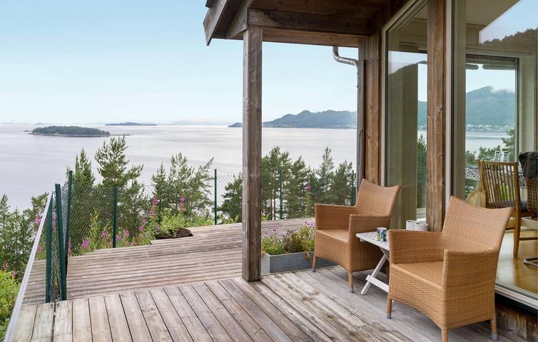 Ferienhaus für 8 Personen, mit Terrasse und Garten in Strand (Rogaland)
