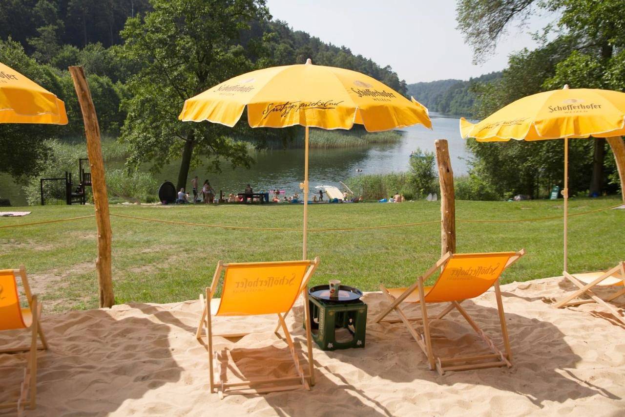 Waldkiez Tiefensee in Badestelle Gamensee, Werneuchen