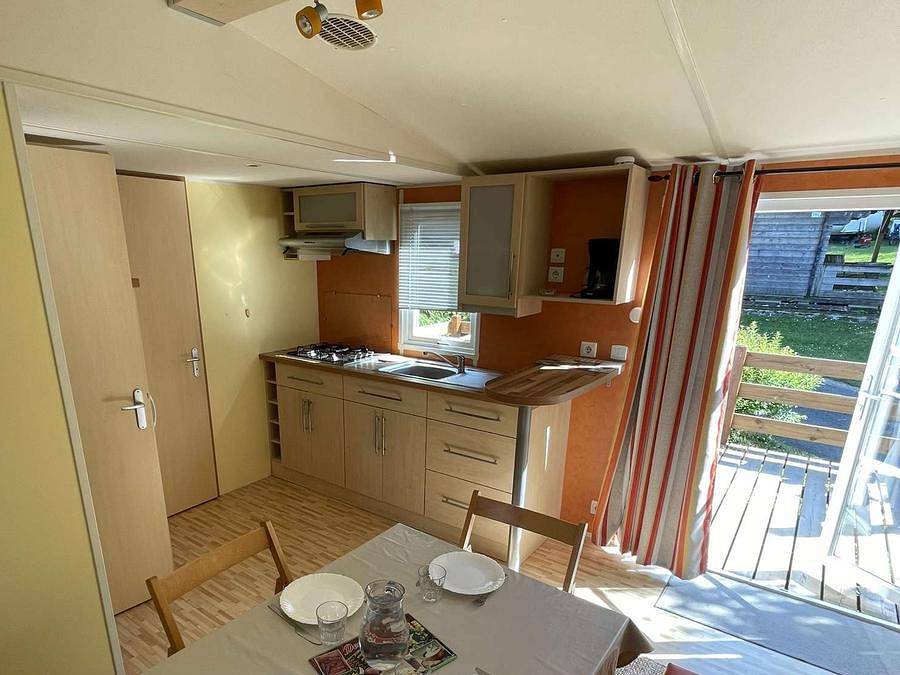 Camping Le Chanet - Mobilheim 4 personen - Capri in Ornans, Doubs