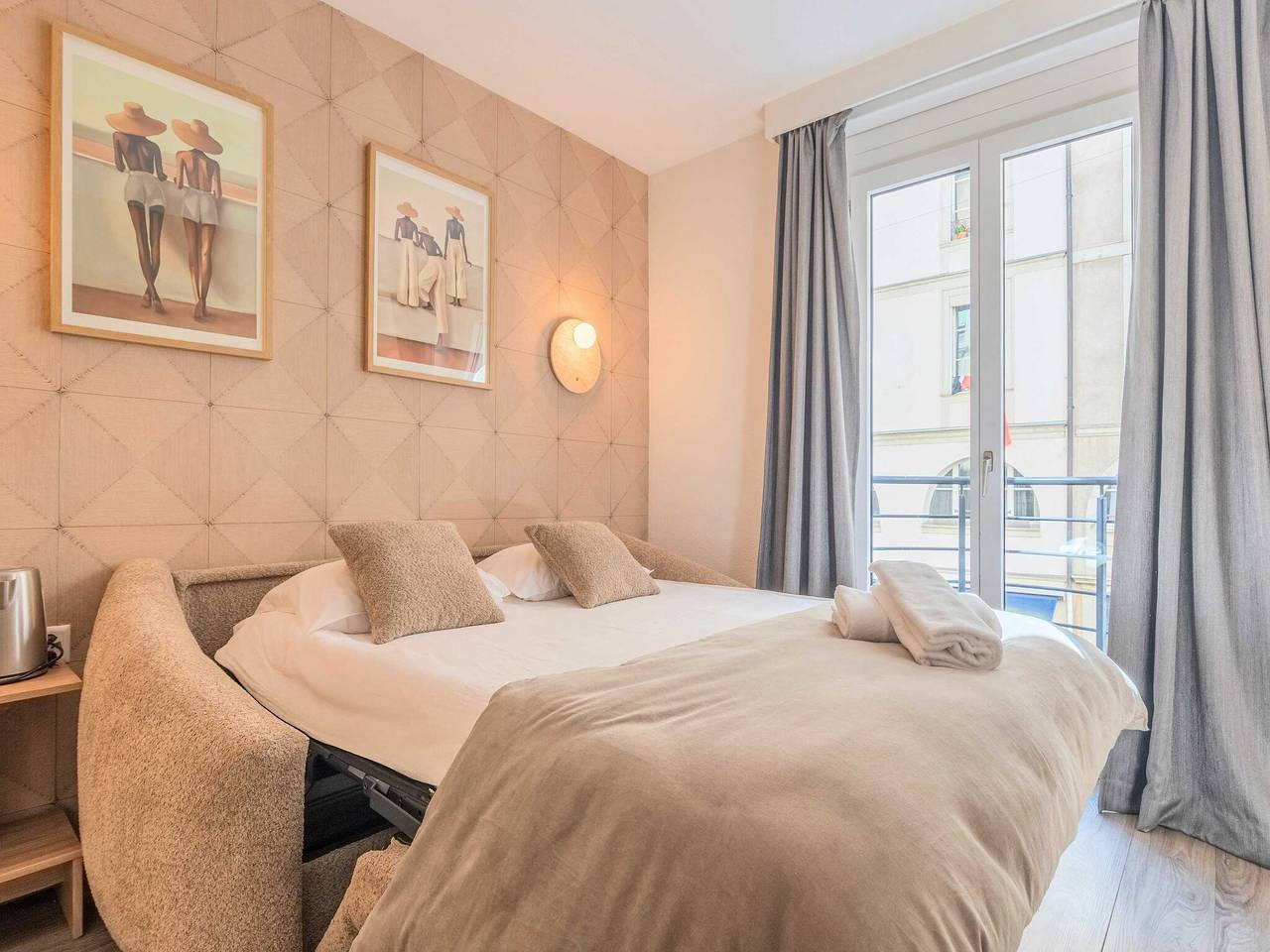 Apartamento entero, Apartamento moderno - Aire acondicionado, 1 dormitorio y 4 plazas - Ginebra in Pâquis, Ginebra