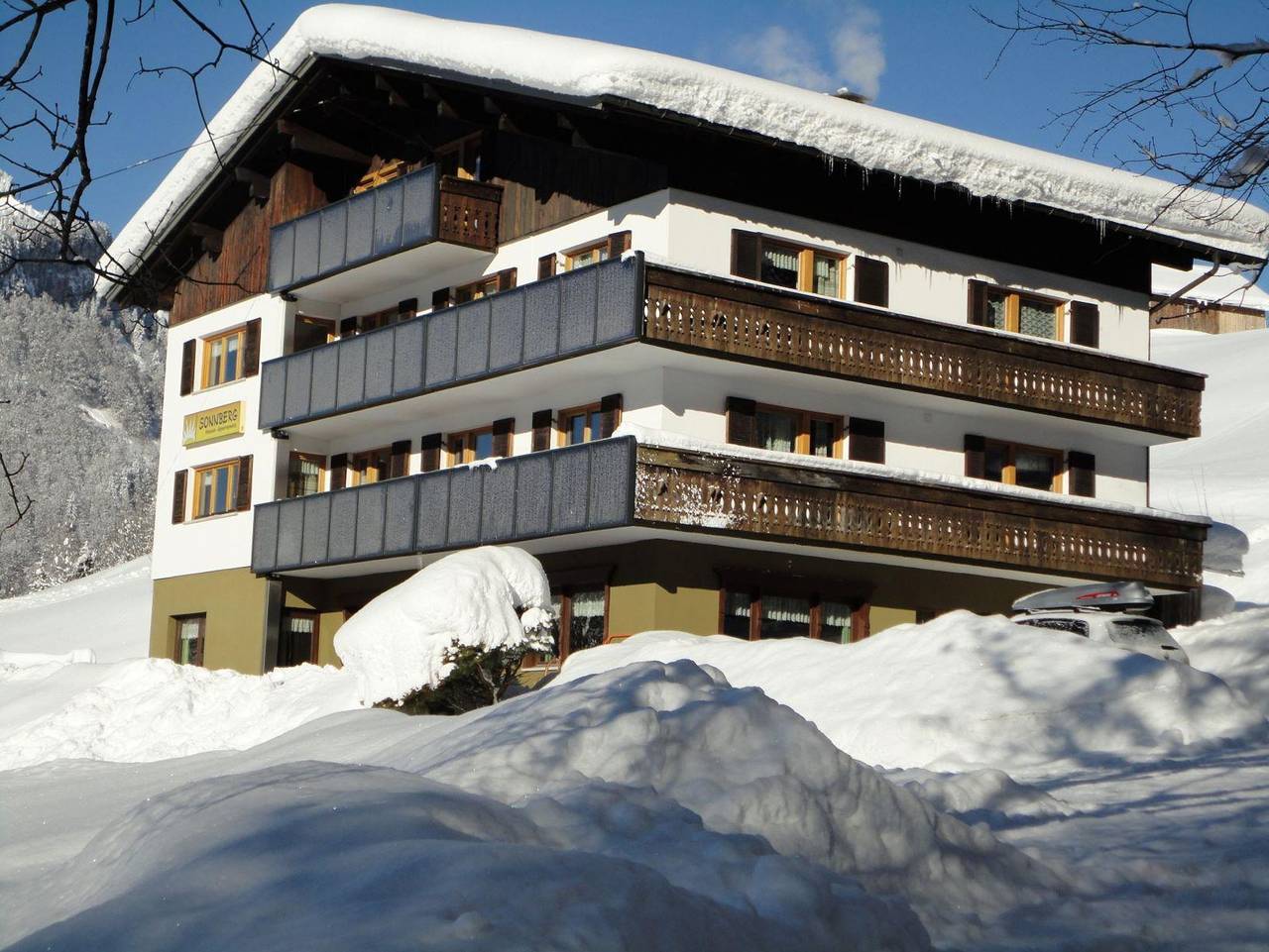 Ganze Ferienwohnung, Apartment Sonnberg - Kanisfluh in Mellau, Bregenzerwald
