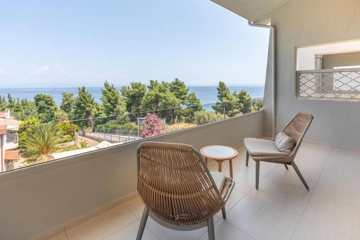 Villa für 6 Personen, mit Ausblick und Pool sowie Garten, mit Haustier in Chalkidiki - 2
