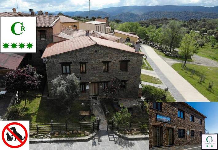 Apartamento para 3 personas, con Jardín y Vistas en Parque Nacional de Monfragüe