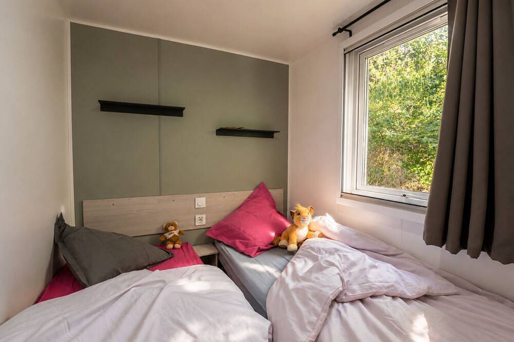 Mobil home 36m² avec terrasse - 6 personnes, 3 chambres in Granges-Aumontzey, Parc naturel régional des Ballons des Vosges