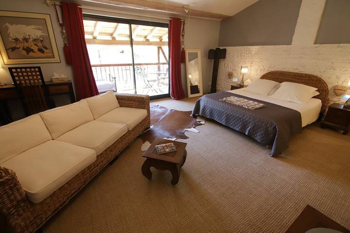 Chambre d’hôte pour 4 personnes, avec jardin - 1