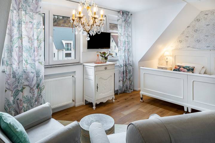 Studio für 2 Personen, mit Garten