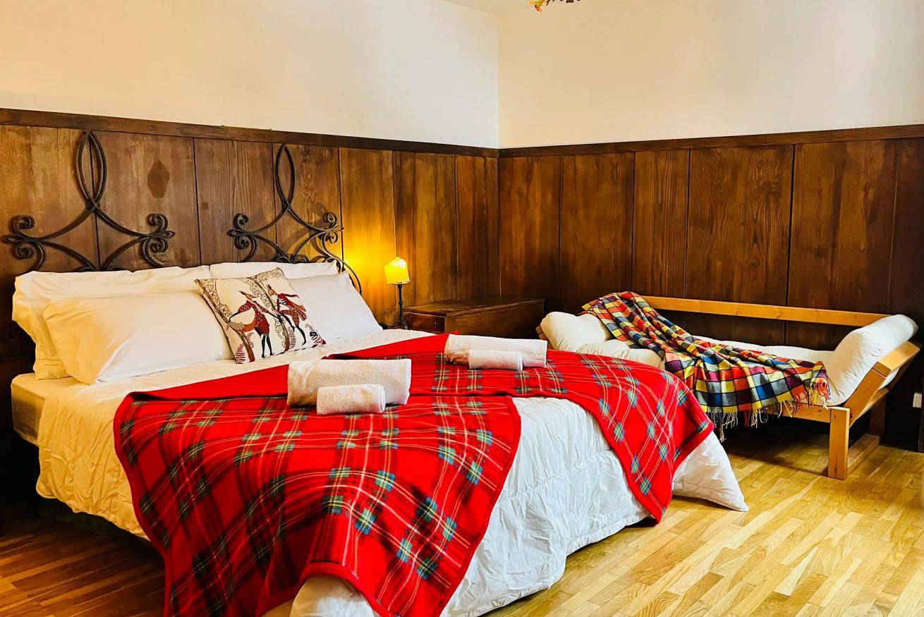 Appartement entier, Appartement de vacances pour 2 personnes avec balcon/terrasse in Courmayeur, Alpes valaisannes