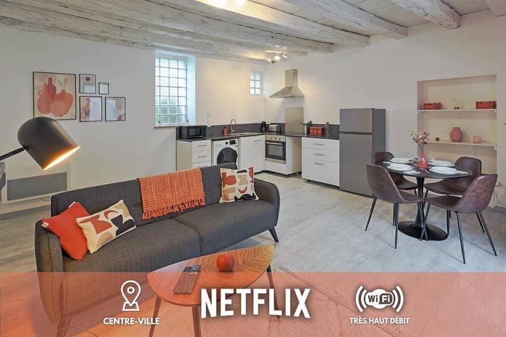 Gîte pour 4 personnes, avec Vue à Nozay