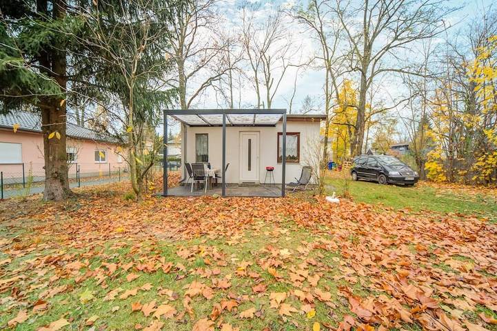 Ferienhaus für 3 Personen, mit Terrasse und Garten