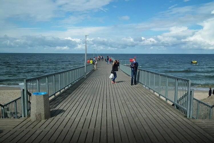 Komfortable Ferienhäuser mit Terrassen in Chłopy, Powiat Koszaliński