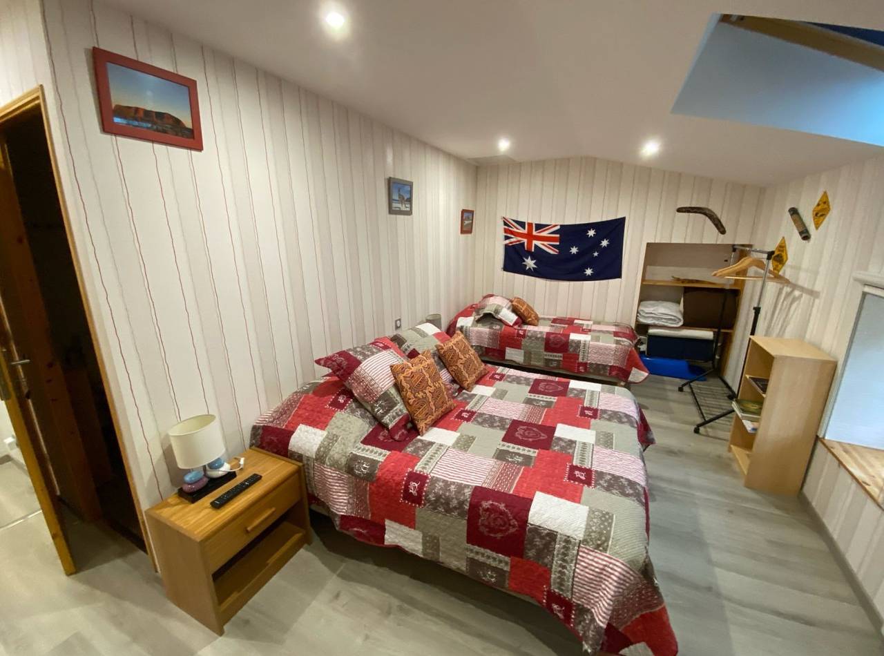 La Flûte O Marnaise - Chambre Australie in Rizaucourt-Buchey, Haute-Marne