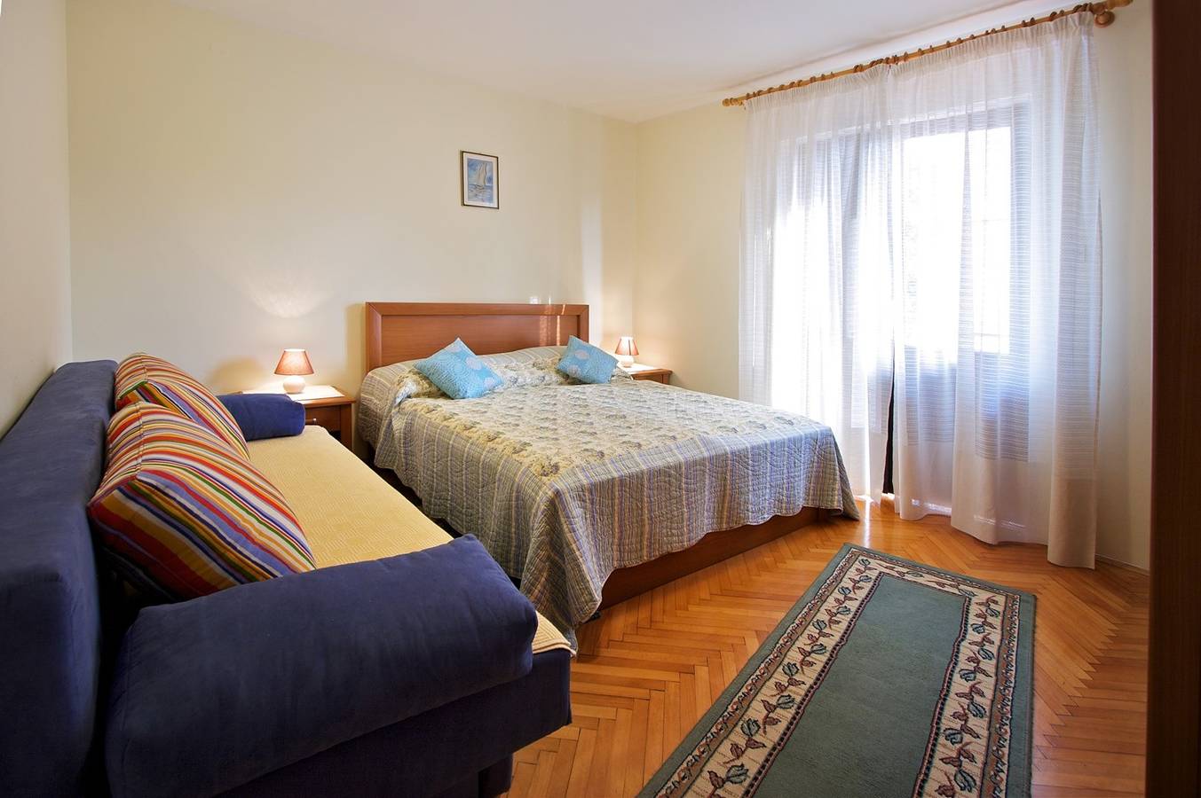 Apartamento entero, Apartamento de vacaciones para 3 personas con balcón in Poreč, Region de Porec