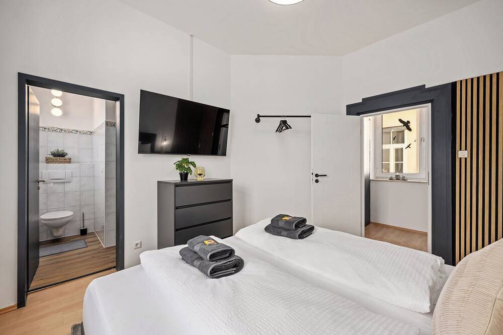 Appartement entier, Self-check-in apartment with high-speed Wifi and free parking in the city center in Bad Kissingen, Rhön-Bayern