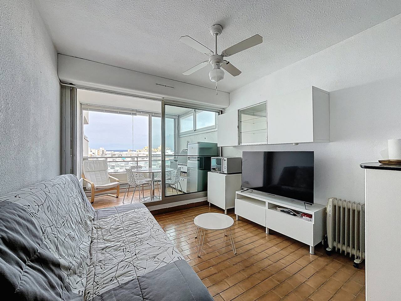 Estudio entero, Estudio Cabina Equipado - Vista al Mar - Aparcamiento Privado - Cerca de Servicios in Carnon-Plage, Mauguio