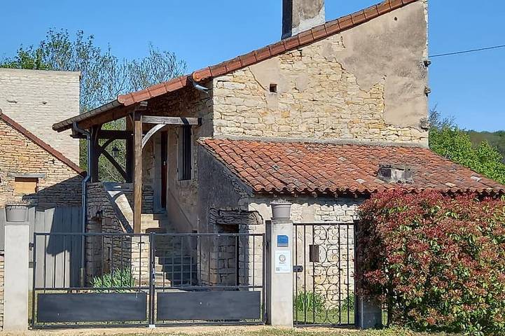 Gîte pour 4 personnes, avec jardin et balcon