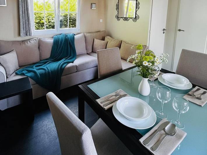 Sunêlia Camping les Nids du Lac - Mobilheim 4 personen - Mh2 Vip Sumba 32 m² in Sanchey, Épinal und Umgebung