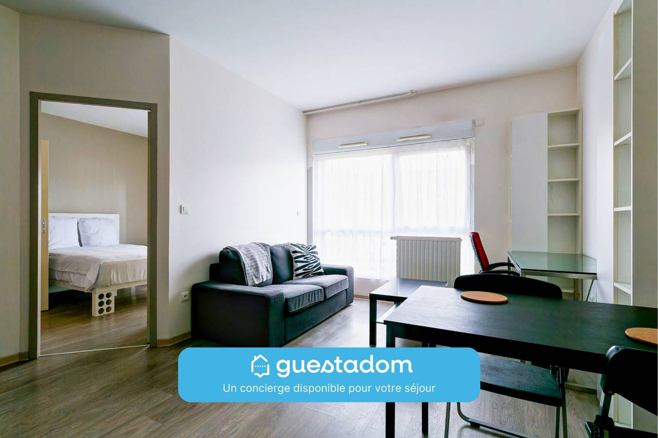 Geheel appartement, Vakantieappartement voor 2 personen in Reims, Marne