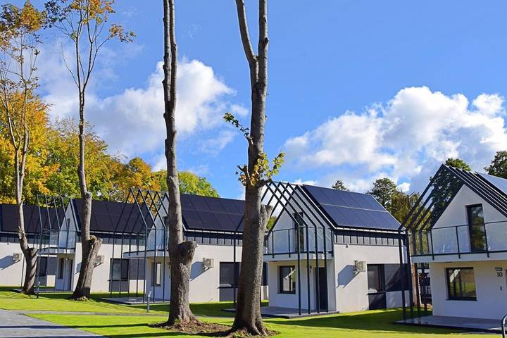 Domek letniskowy dla 4 osób, z widok na jezioro i ogród oraz widok, zwierzęta dozwolone na Kaszuby