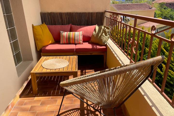 Gîte pour 4 personnes, avec Balcon dans Plage de Bonne Grace