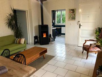 Gîte pour 4 personnes, avec terrasse et jardin, animaux acceptés à Marsan (homonymie)