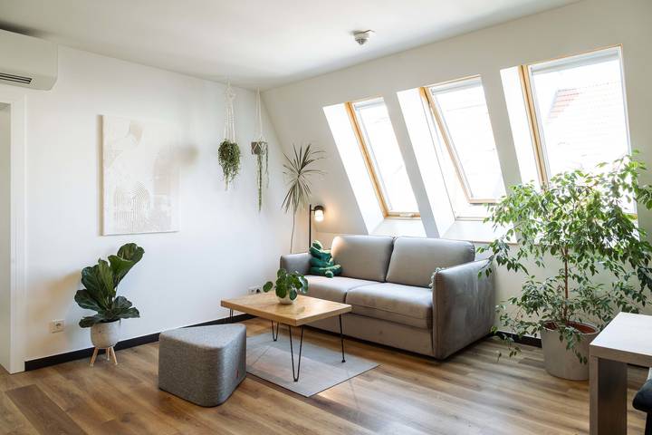 Ferienwohnung für 4 Personen, mit Balkon und Garten in Wien