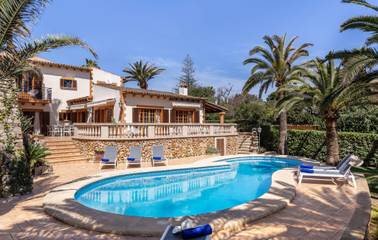 Ferienhaus in Port Nou, Son Servera für 8 
