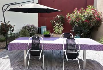 Chambre d’hôte pour 4 personnes, avec terrasse à Saint-Denis-la-Chevasse