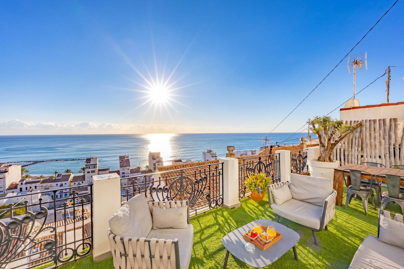 Ferienhaus "Mimar Urban Altea Sol" mit Meerblick, privater Terrasse und Wlan in Altea Dorf, Altea