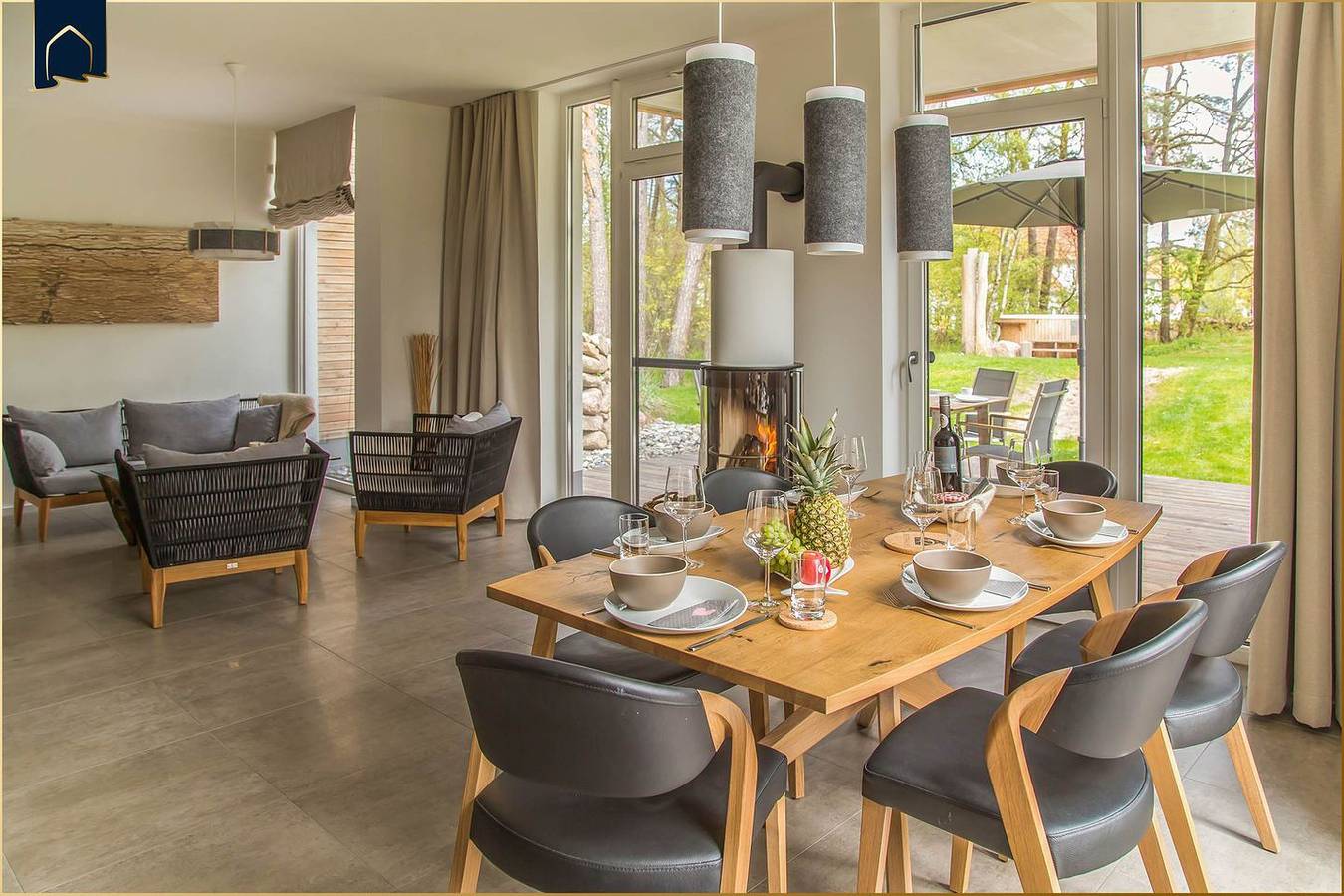 Exklusives 5-Sterne-Ferienhaus mit Sauna, Whirlpool und Garten in Karlshagen in Karlshagen, Usedomer Norden