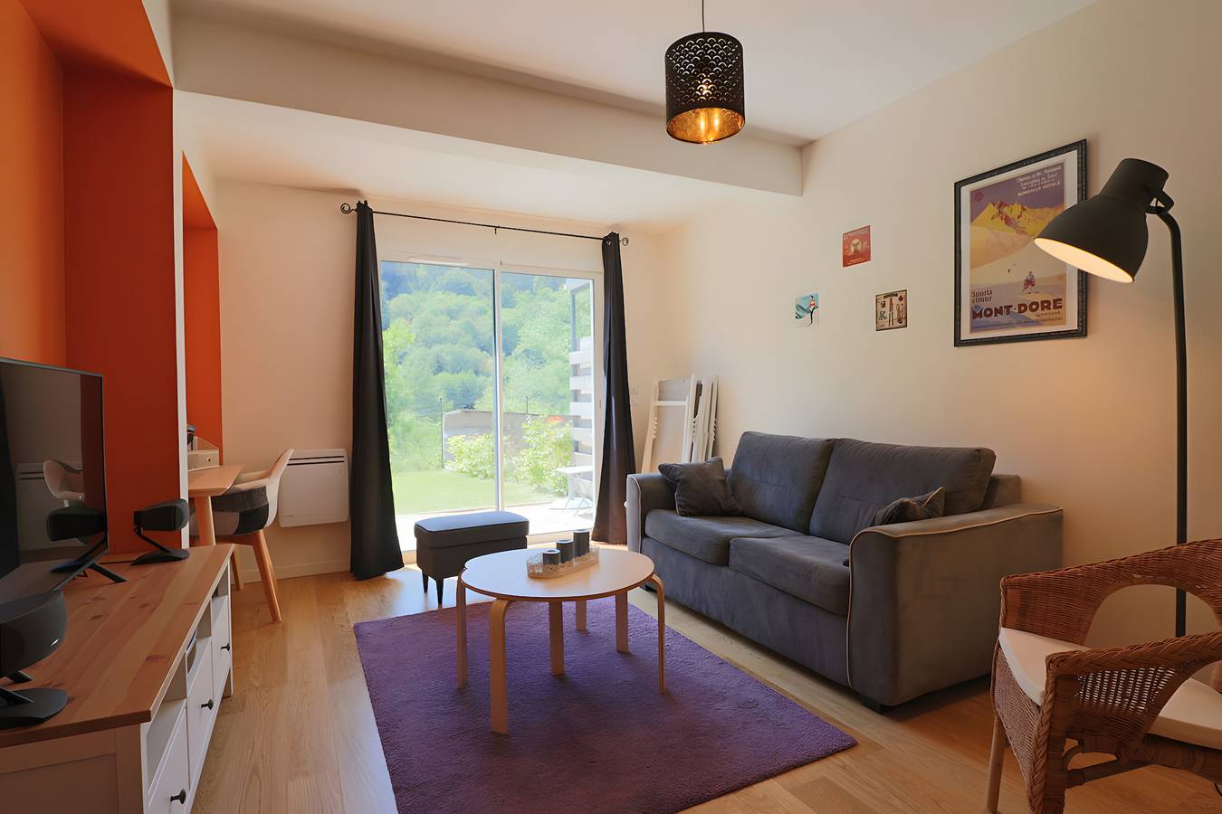 Ganze Wohnung, Appartement 'La Montille' mit Bergblick und Wlan in Mont-Dore, Regionaler Naturpark Volcans d'Auvergne