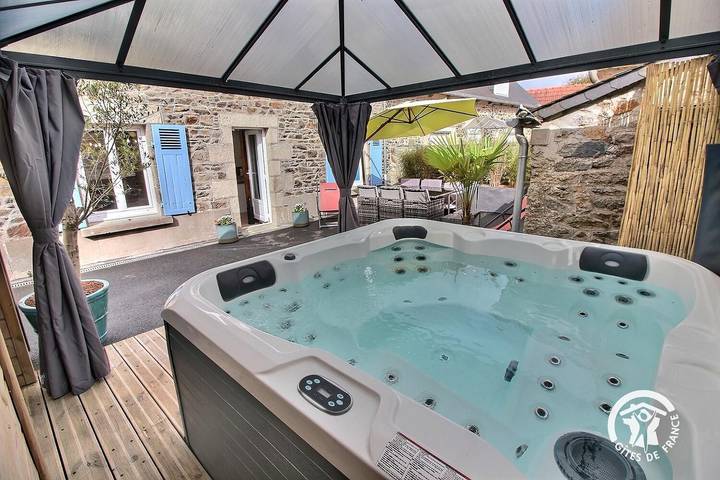 Gîte pour 6 personnes, avec jacuzzi ainsi que jardin et sauna, animaux acceptés - 1
