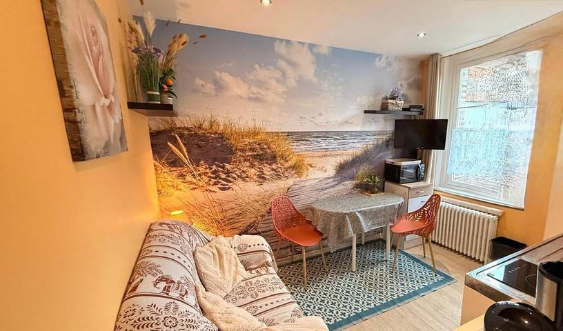 Gîte pour 2 personnes, avec jardin dans Plage de Veules-les-Roses