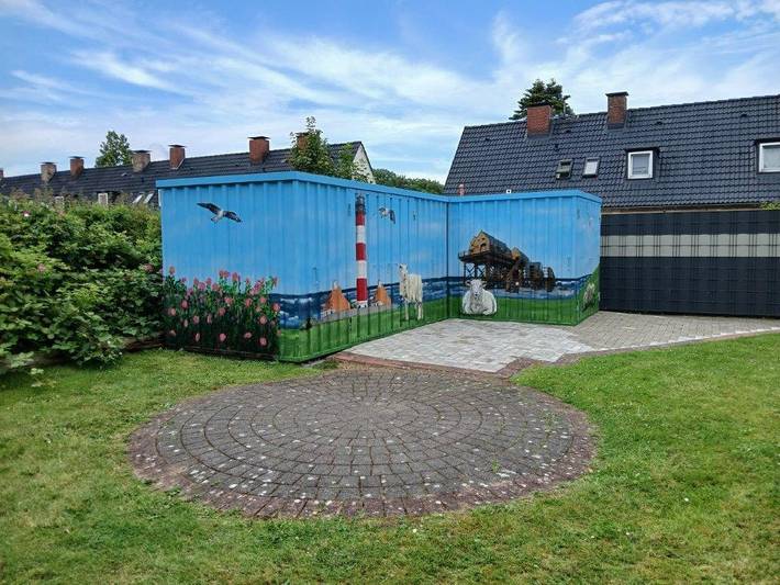 Ferienhaus für 6 Personen, mit Terrasse und Garten sowie Ausblick in Garding - 3