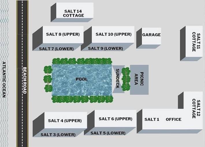 Vacation rental for 6 people, with balcony and pool in Kitty Hawk