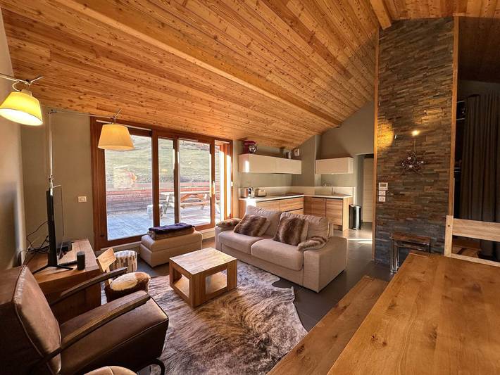 Location de vacances pour 9 personnes, avec balcon dans Vars (station de ski)