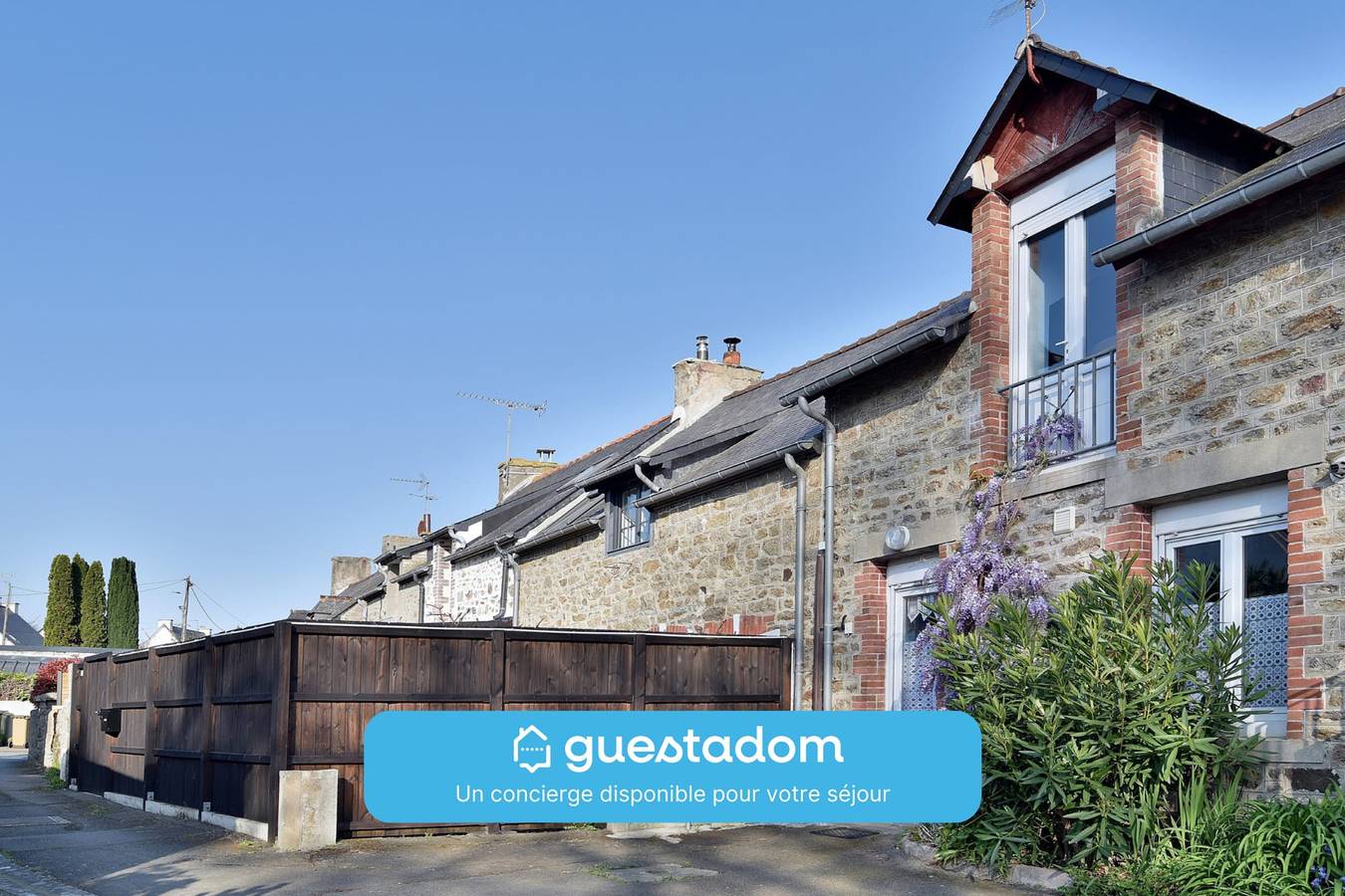 Ferienhaus für 4 Personen mit Garten in Dinard, Saint-Malo und Umgebung