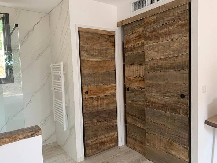 Gîte pour 2 personnes, avec terrasse et vue ainsi que piscine et jardin à Corbara - 4