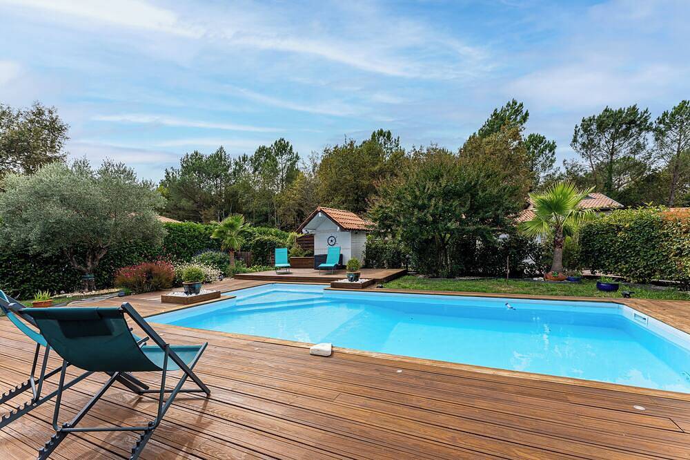 Gîtes 1 Lac & Nature Piscine / Solarium / Bien-être 5 Personnes in Sanguinet, Côte d’Argent