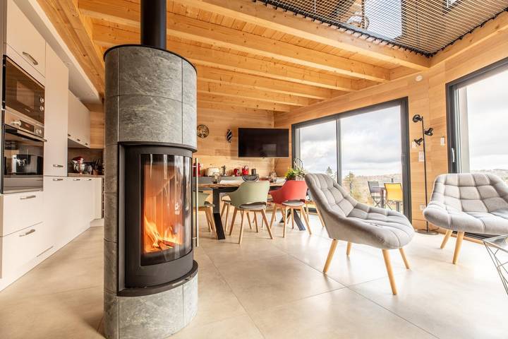 Chalet des Bruyères in Aydat, Regionaler Naturpark Volcans d'Auvergne